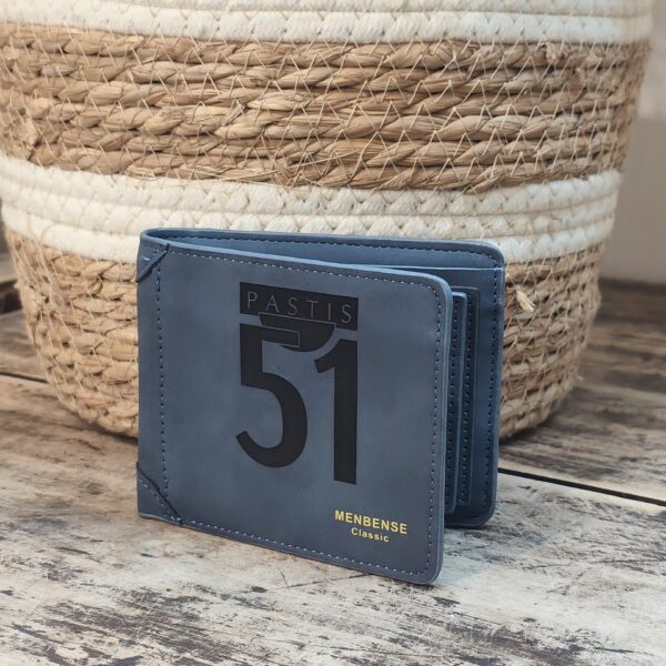 Portefeuille 51 en cuir PU gravé laser - DECOMOVE