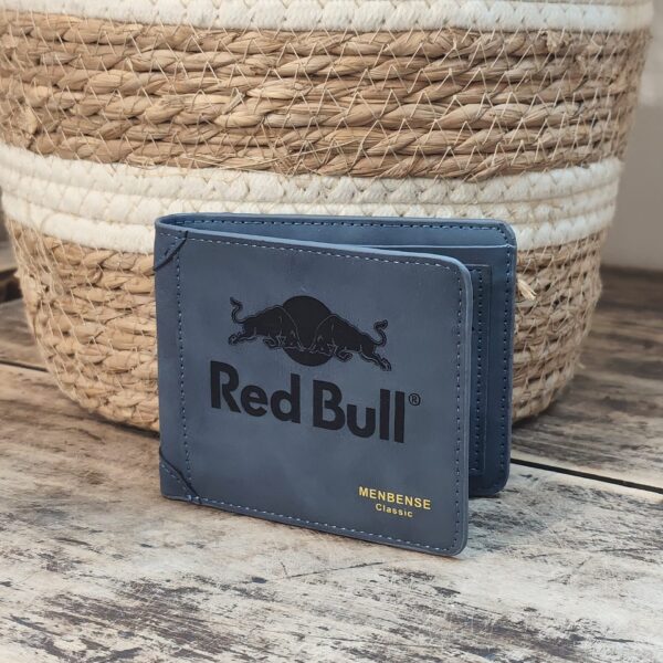 Portefeuille Red Bull en cuir PU gravé laser - DECOMOVE