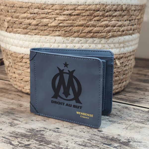 Portefeuille OM en cuir PU gravé laser - DECOMOVE