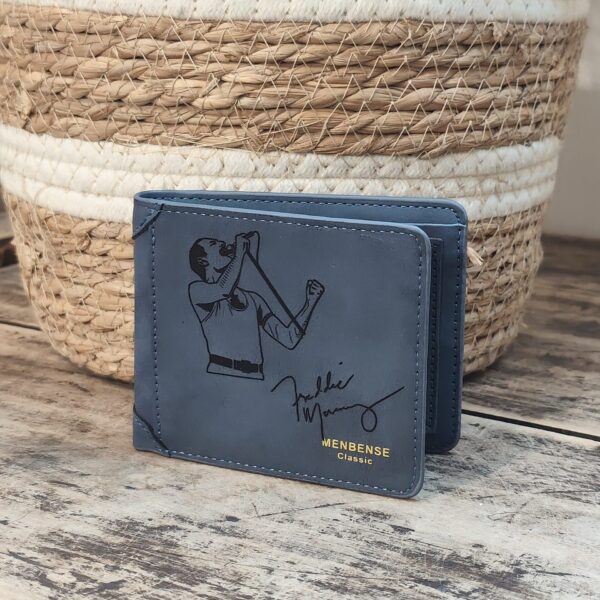 Portefeuille Freddie Mercury en cuir PU gravé laser - DECOMOVE