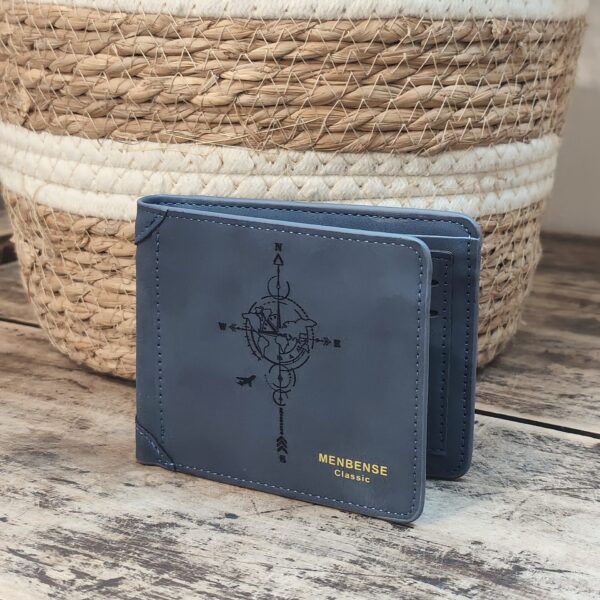 Portefeuille Voyage 1 en cuir PU gravé laser - DECOMOVE