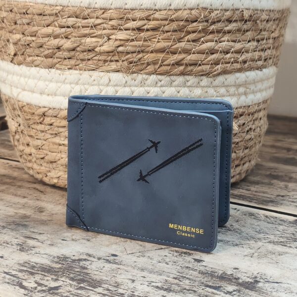 Portefeuille Voyage 2 en cuir PU gravé laser - DECOMOVE