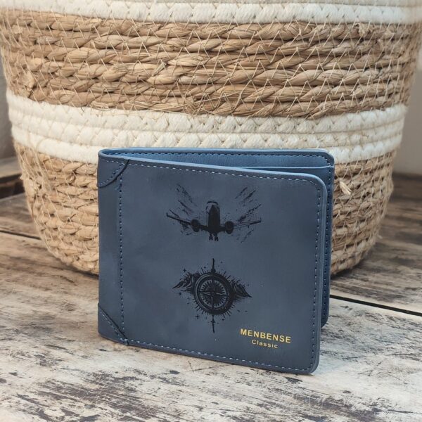 Portefeuille Voyage 4 en cuir PU gravé laser - DECOMOVE