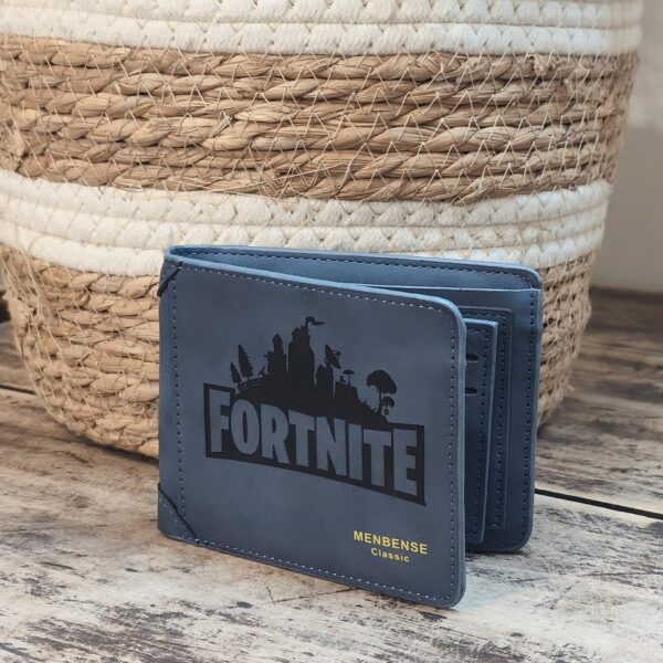 Portefeuille FORTNITE en cuir PU gravé laser - DECOMOVE