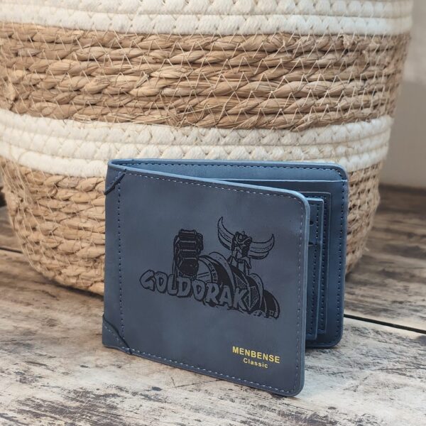 Portefeuille Goldorak en cuir PU gravé laser - DECOMOVE