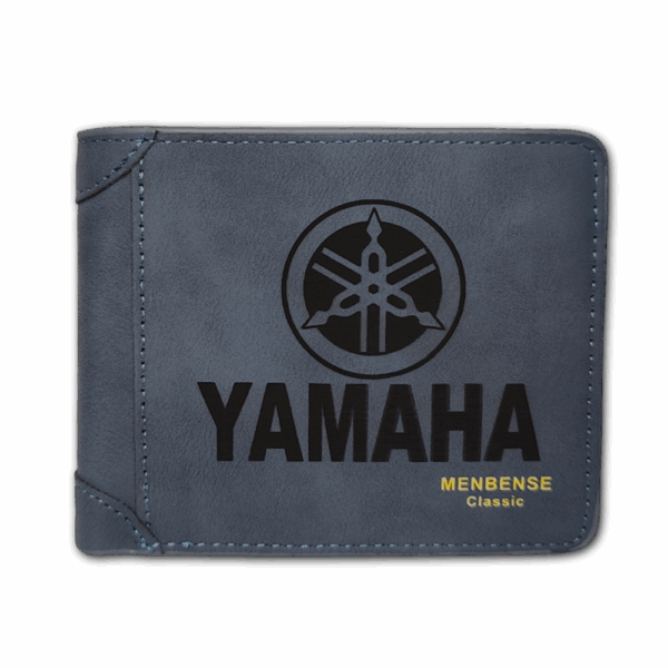 Portefeuille YAMAHA en cuir PU gravé laser - DECOMOVE