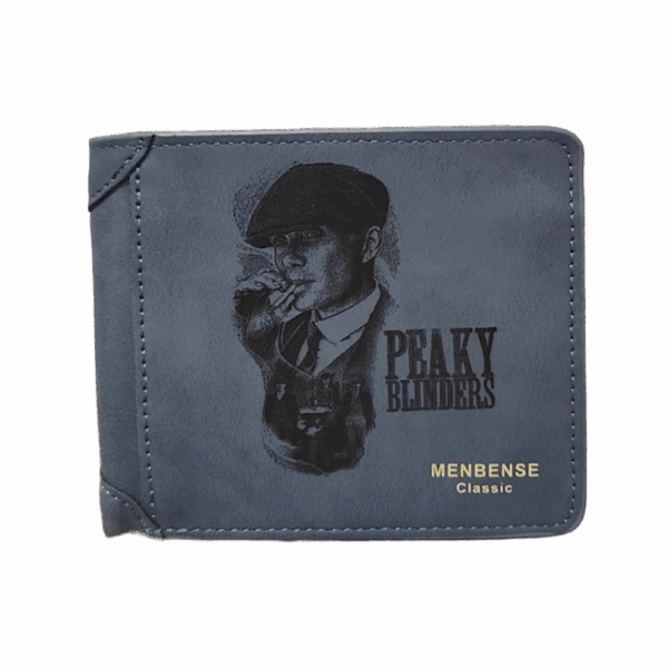 Portefeuille Peaky Blinders en cuir PU gravé laser - DECOMOVE