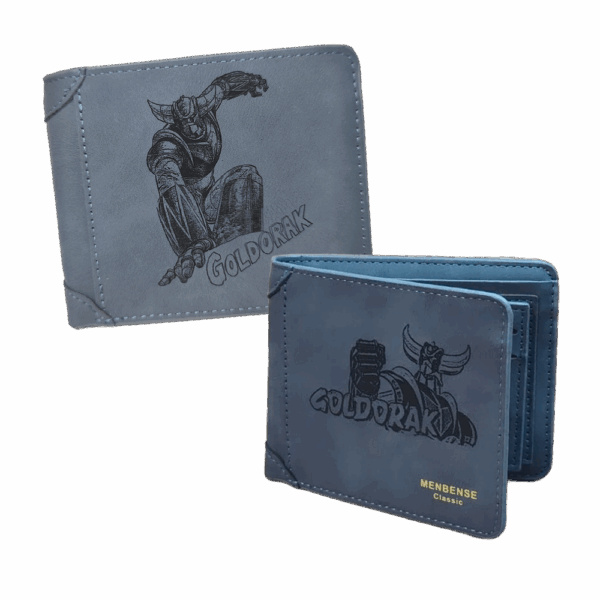 Portefeuille Pack Goldorak en cuir PU gravé laser - DECOMOVE
