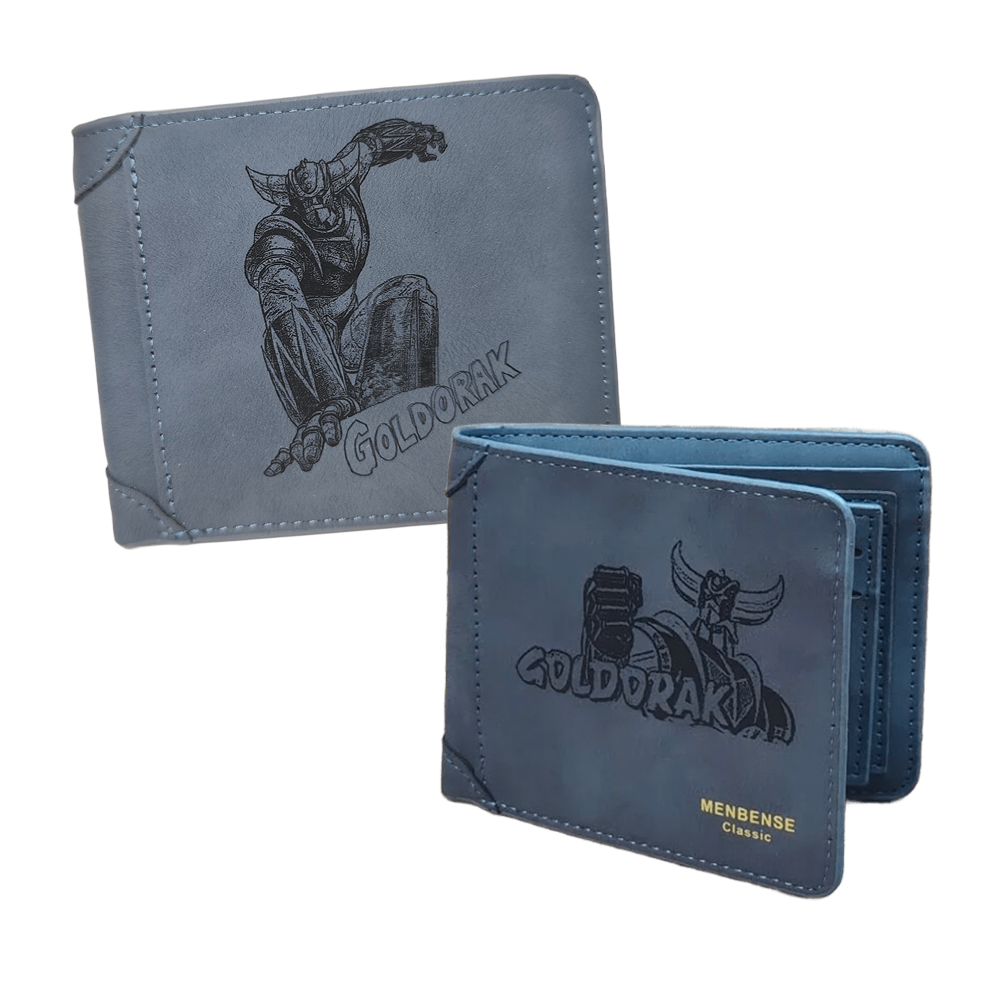 Portefeuille Pack Goldorak en cuir PU gravé laser - DECOMOVE